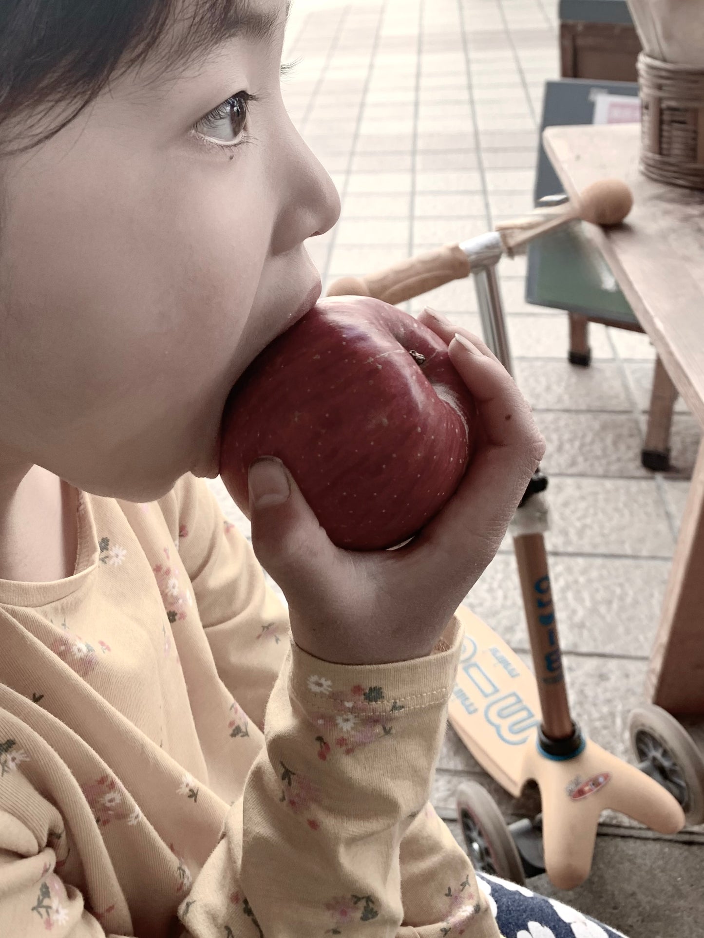 ピンコ　丸かじりりんご