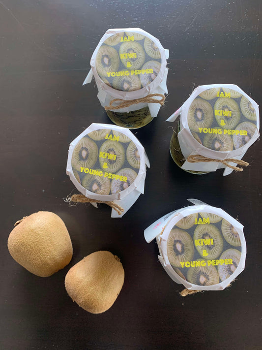 キウイ&ヤングペッパージャム